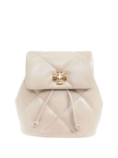  Tory Burch Mini Kira Diamond Quilted Backpack - Neutrals 
