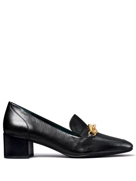 Tory Burch 45mm Jessa Loafers - Black 