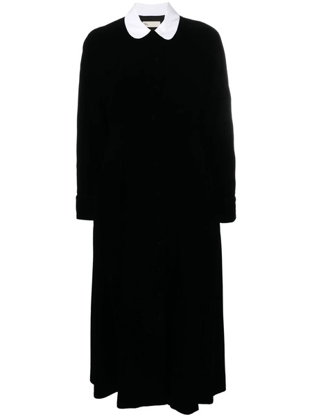  Tory Burch Peter Pan Collar Dress - Black 