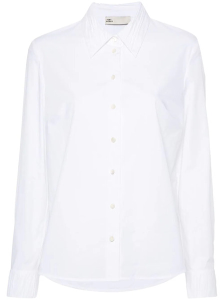  Tory Burch Poplin Shirt - White 