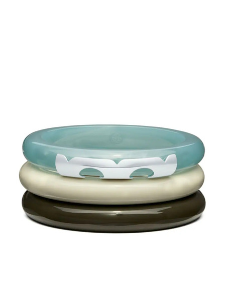  Tory Burch Resin Bangle Set - Blue 