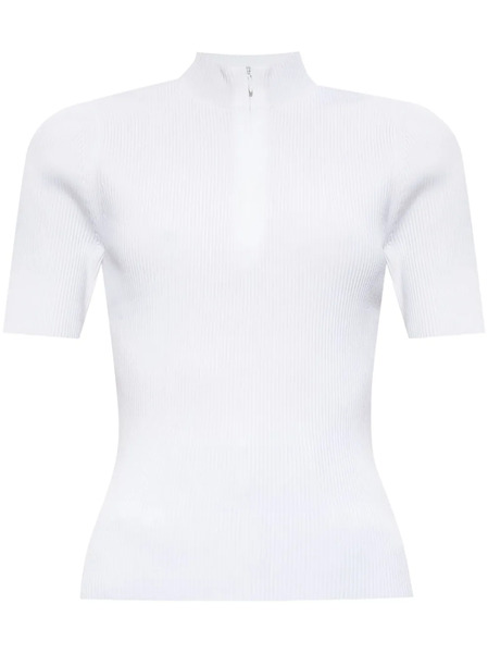 Tory Burch Ribbed T-shirt - White 