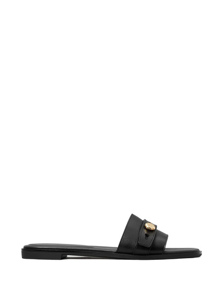  Tory Burch Romy Button Slide Slide - Black 