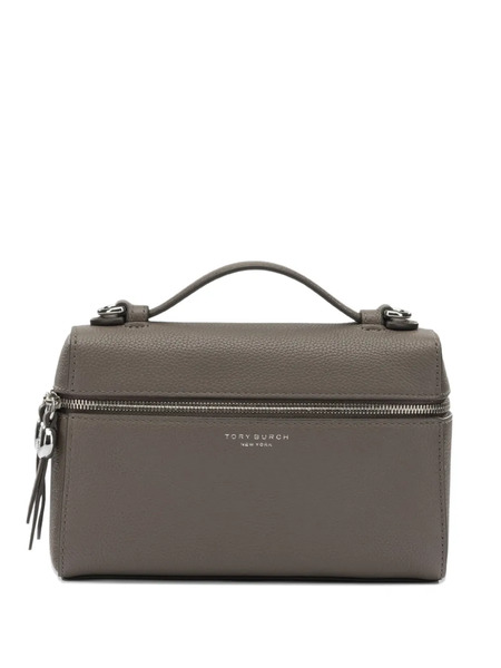  Tory Burch Romy Logo-detail Tote Bag - Grey 