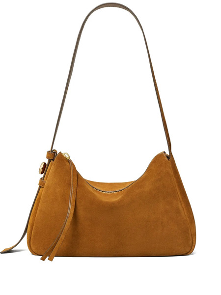  Tory Burch Romy Suede Shoulder Bag - Brown 