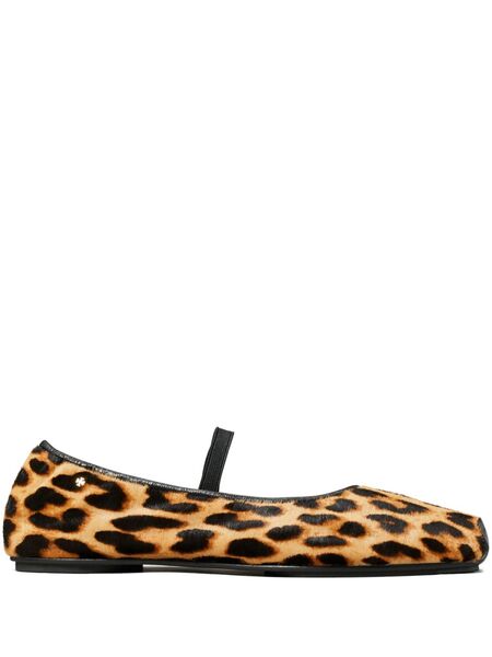  Tory Burch Runway Ballerina Shoes - Black 