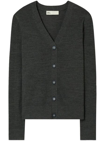  Tory Burch Simone Cardigan - Grey 