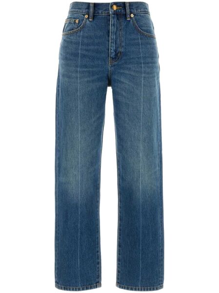  Tory Burch Slim-cut Jeans - Blue 