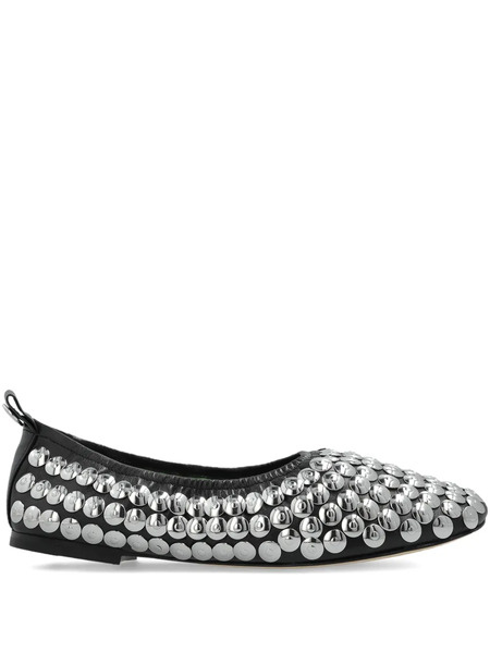  Tory Burch Studded Ballet Flats - Black 