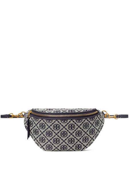  Tory Burch T Monogram Belt Bag - Blue 