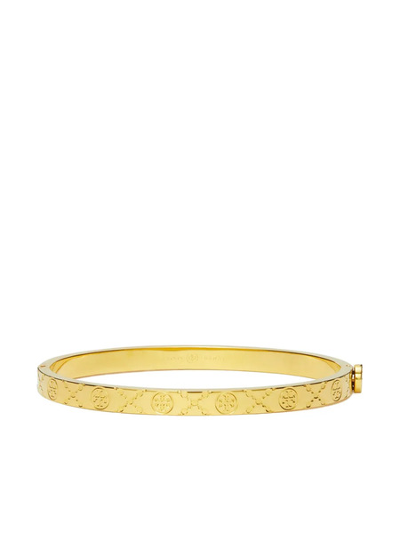  Tory Burch T Monogram Bracelet - Gold 