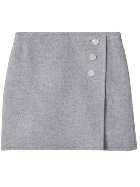  Tory Burch T Monogram Mini Skirt - Grey 