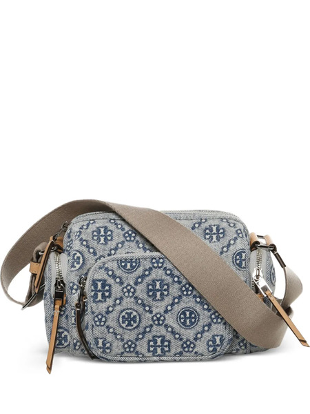  Tory Burch T Monogram Zip-fastening Cross Body Bag - Blue 