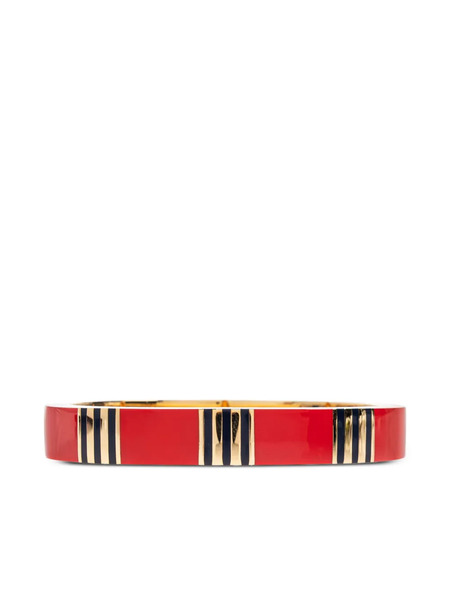  Tory Burch T Stripe Bangle Bracelet - Red 