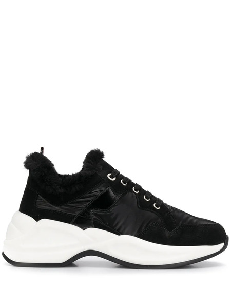  Tosca Blu Two-tone Low-top Sneakers - Black 