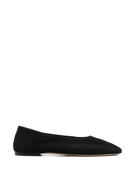 Toteme Almond-toe Ballet Flats - Black 