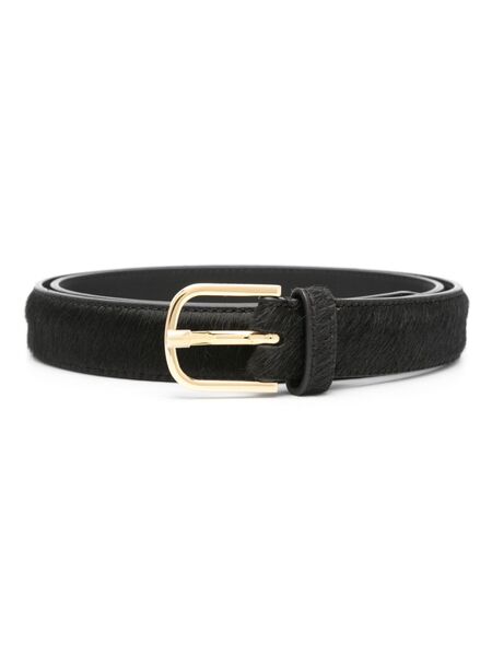  Toteme Brushed Belt - Black 