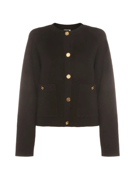  Toteme Button Front-pocket Cardigan - Black 