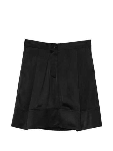  Toteme Button Mini Skirt - Black 
