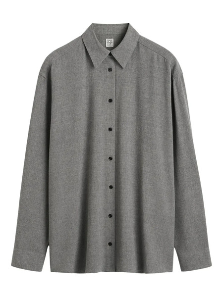 Toteme Classic Button-down Shirt - Grey 