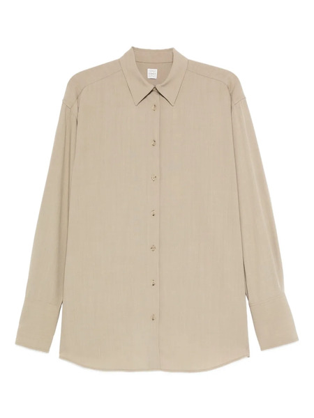  Toteme Classic Tuxedo Button-down Shirt - Neutrals 