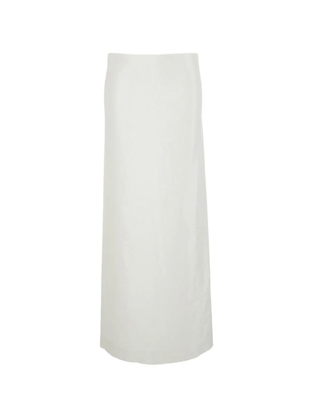  Toteme Cotton Skirt - White 