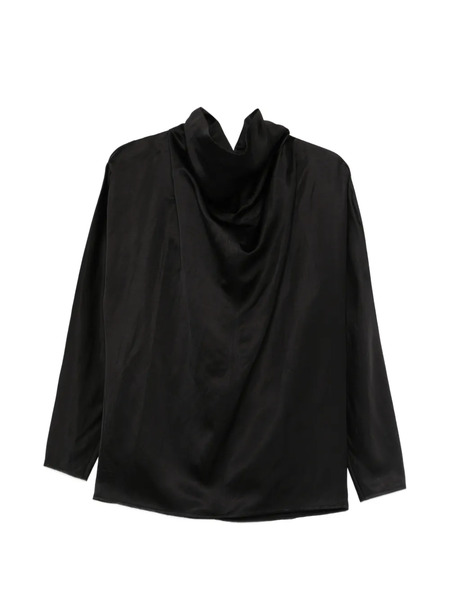  Toteme Cowl-neck Blouse - Black 
