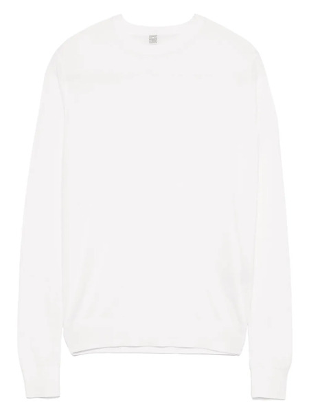  Toteme Crew-neck Top - White 