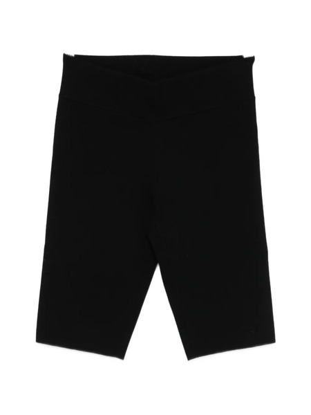  Toteme Elastic Knee-length Shorts - Black 