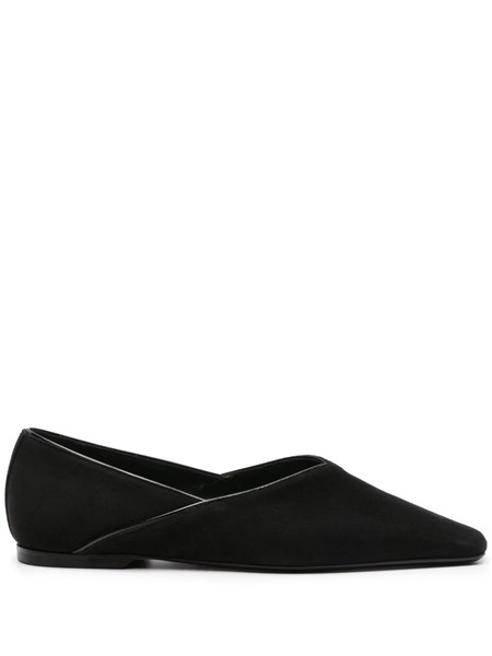  Toteme Everyday Suede Loafers - Black 