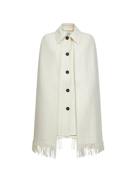  Toteme Fringed Cape - Neutrals 
