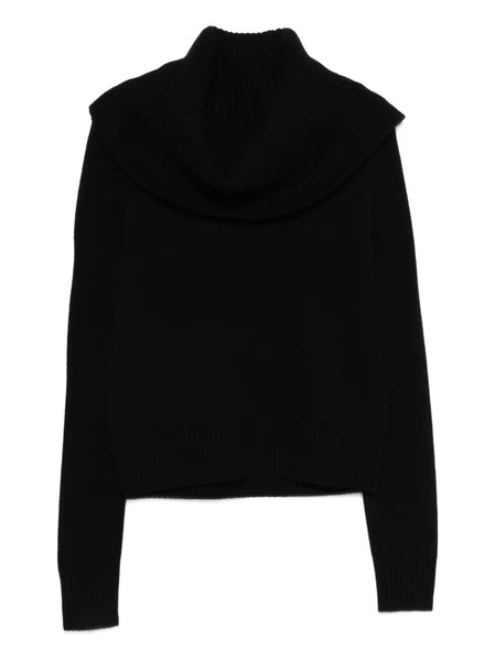  Toteme Funnel Sweater - Black 