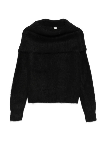  Toteme Funnel Sweater - Black 
