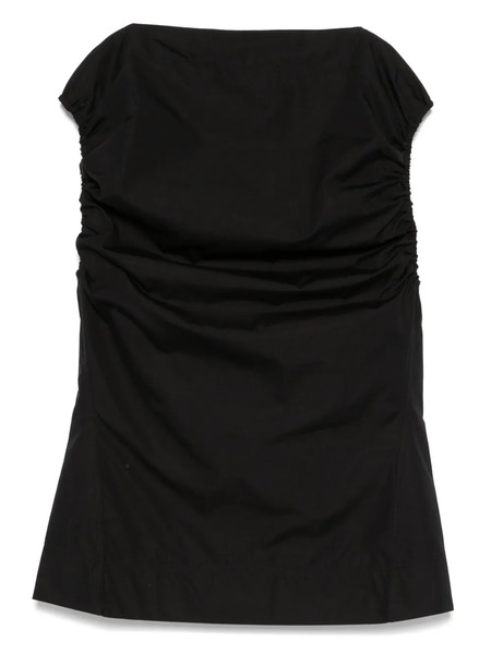  Toteme Gathered Top - Black 