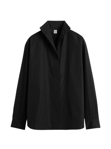 Toteme High-collar Shirt - Black 