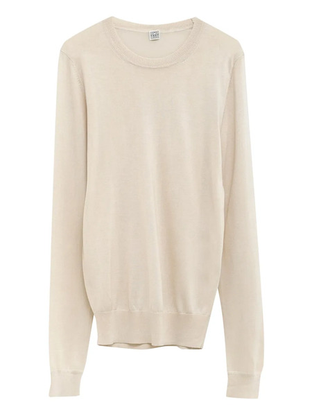  Toteme Knitted Crew-neck Jumper - Neutrals 