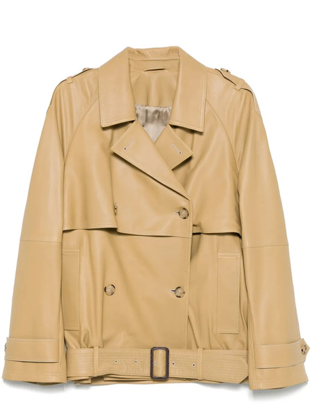  Toteme Leather Jacket - Neutrals 