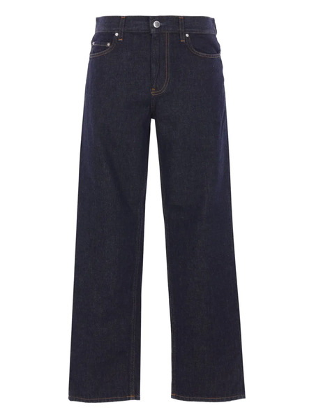  Toteme Logo-patch Jeans - Blue 