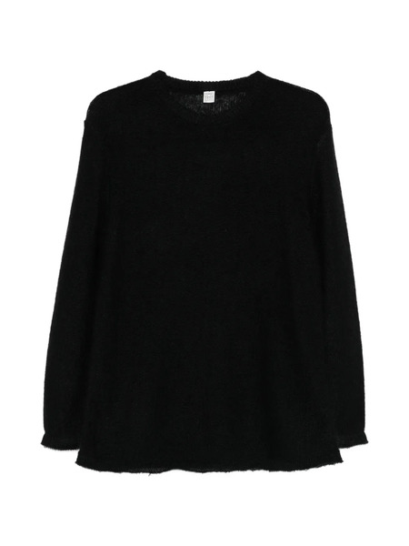  Toteme Open Weave Sweater - Black 