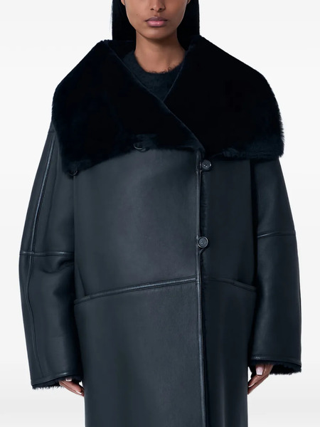  Toteme Oversized Coat - Black 