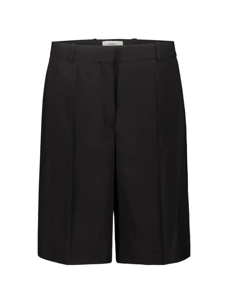  Toteme Pressed-crease Shorts - Black 