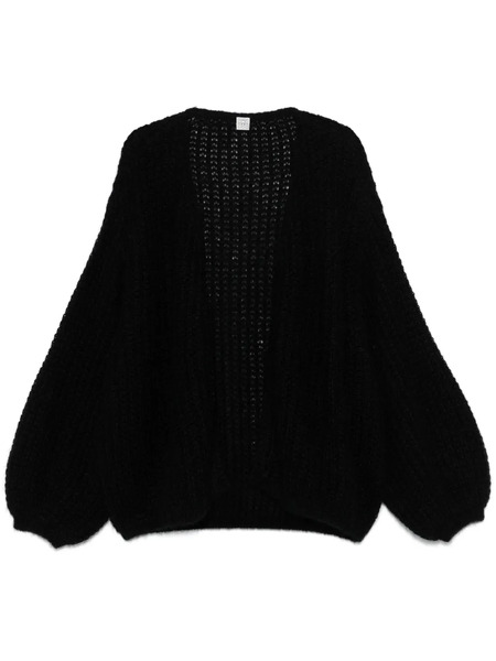  Toteme Puff-sleeve Cardigan - Black 