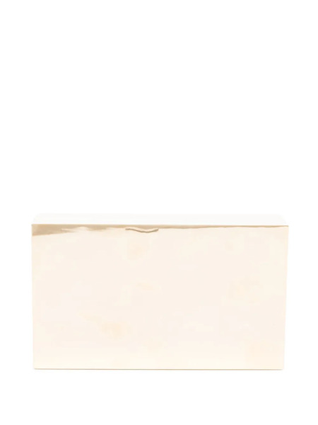  Toteme Rectangular Metal Clutch - Gold 