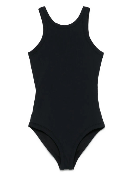  Toteme Ribbed Swimsuit - Black 