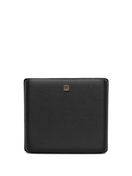  Toteme Satin Box Clutch - Black 