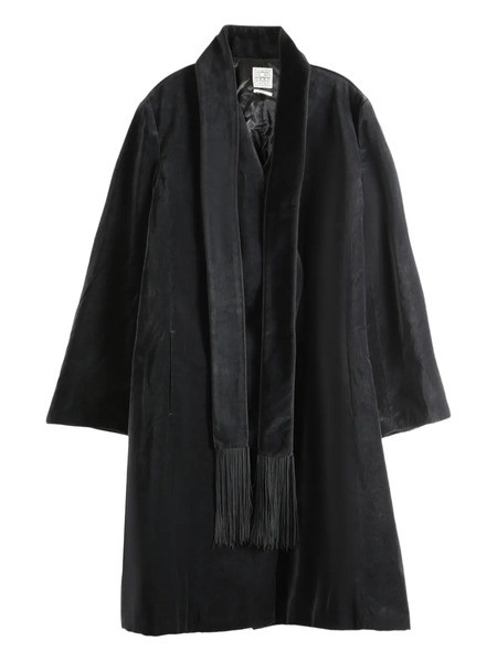 Toteme Scarf-collar Coat - Black 
