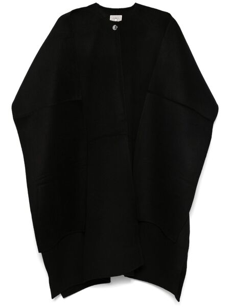  Toteme Scarf-detailing Cape - Black 