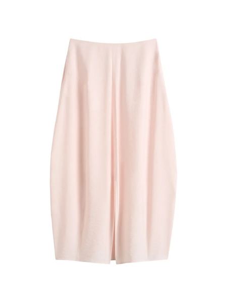  Toteme Seam-detail Midi Skirt - Pink 