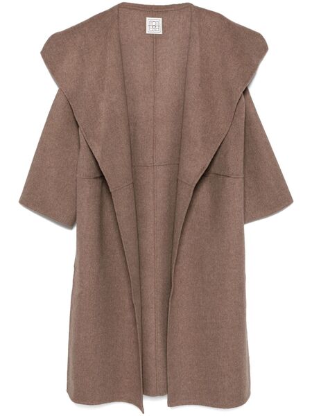  Toteme Signature Coat - Brown 