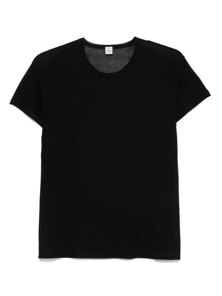  Toteme Silk T-shirt - Black 